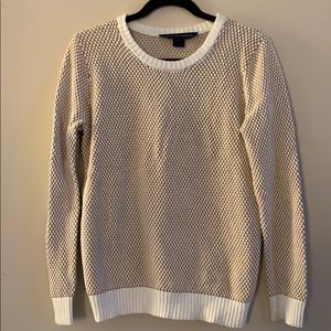 Crew neck cotton sweater